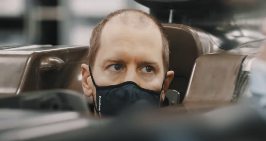 Vettel will have back his usual hair by the time the season kicks off in Bahrain