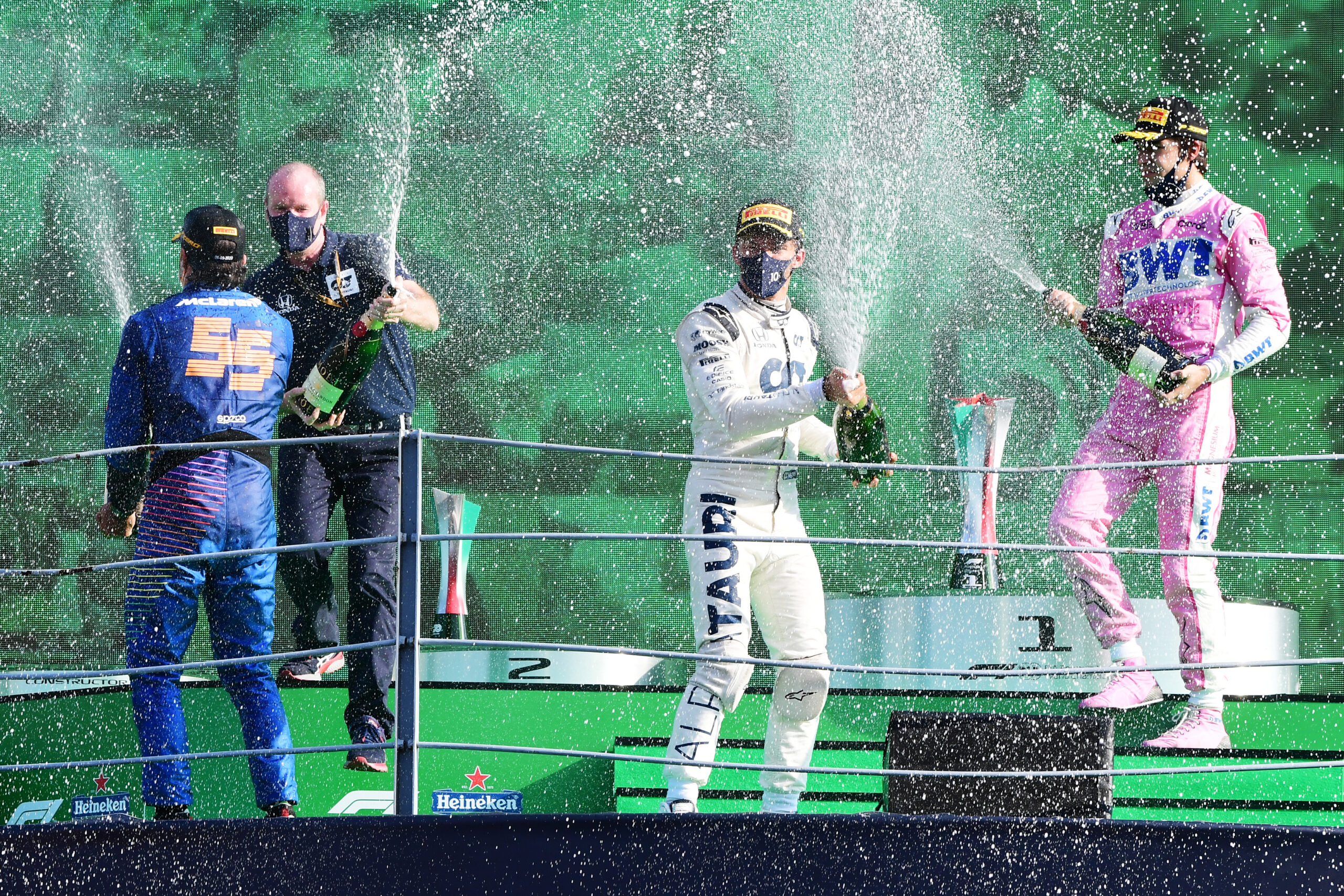 F1 sprint races will not be having podium celebrations