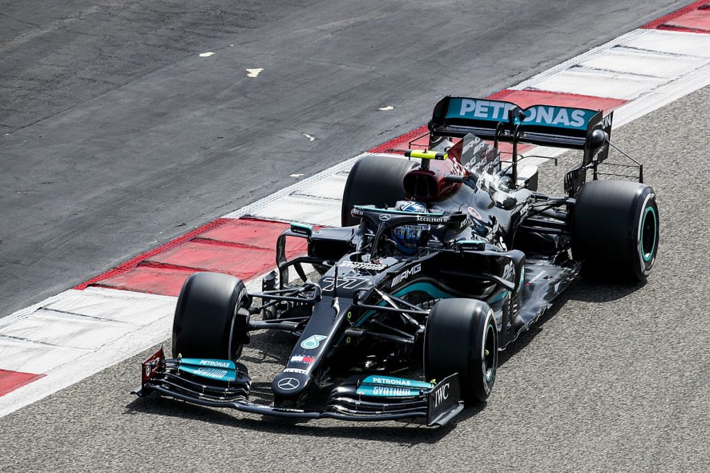 mercedes secret floor revealed as bahrain pre-season test kicks off