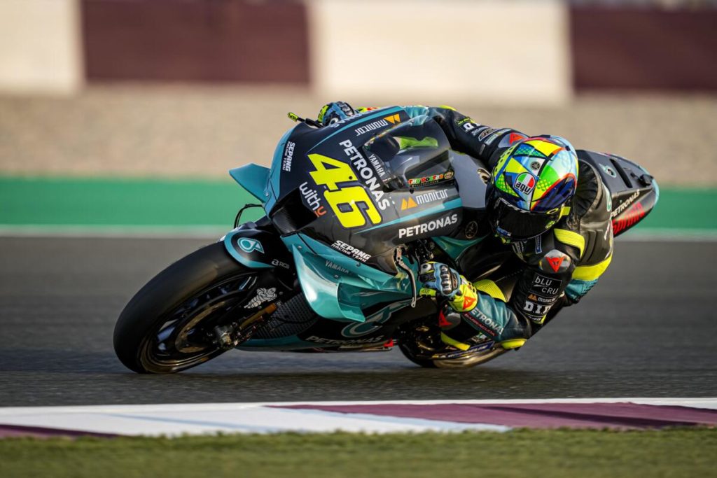 rossi reveals he felt like a real rider after qatar test 2