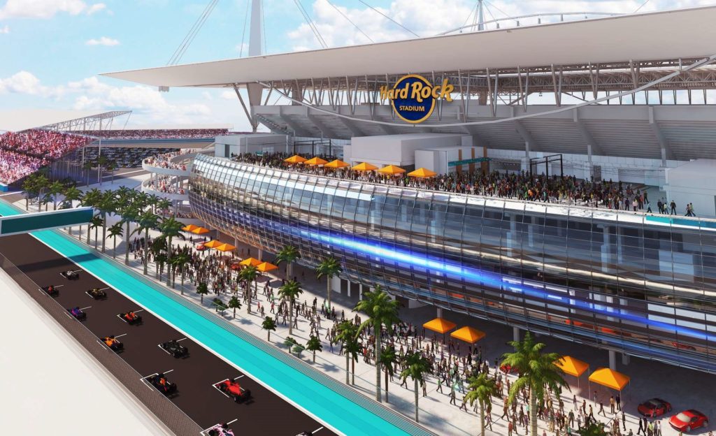 f1 set to feature in miami after organisers pass resolution to have track in hard rock stadium