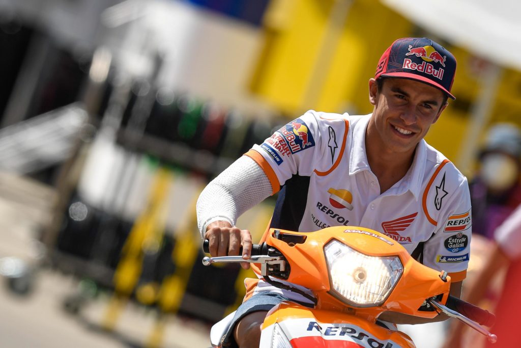 great feeling to be returning to motogp – marc marquez
