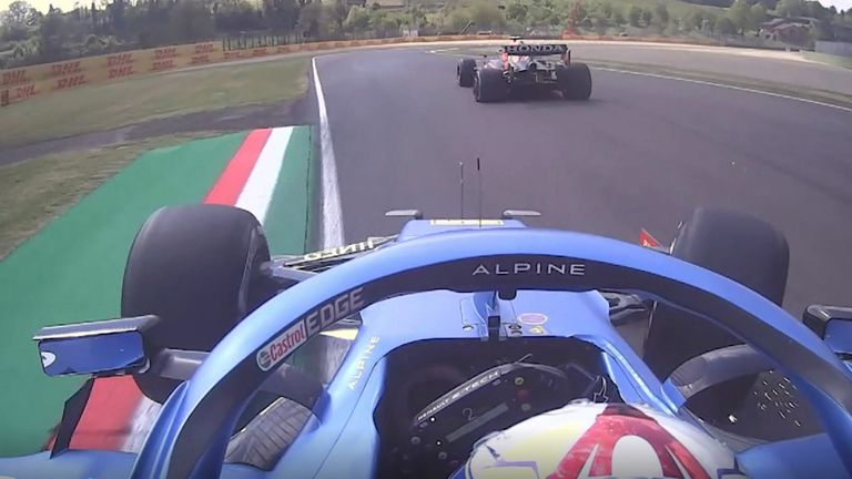 How Perez and Ocon crash happened during Imola FP1