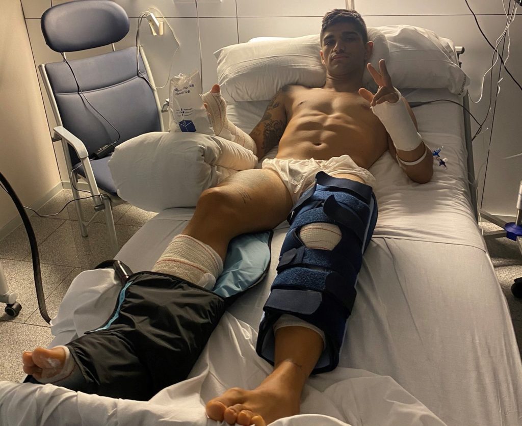 jorge martin making recovery after surgery