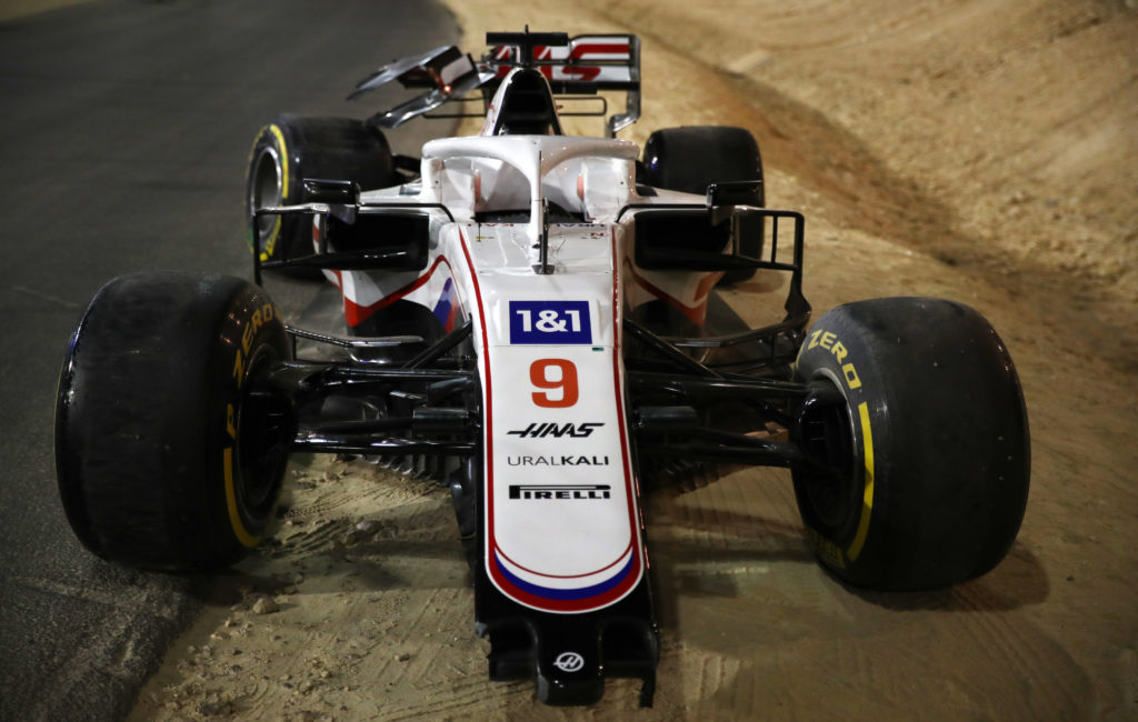 “i am very sorry for the team,” nikita mazepin apologises to haas for crashing in bahrain