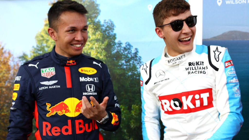 russell sure that albon will make a return to f1