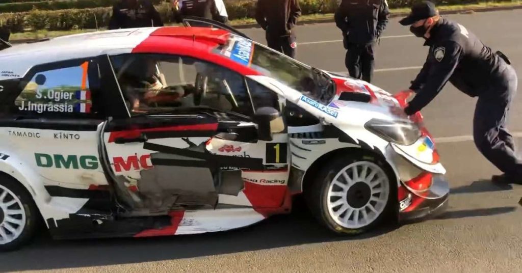 sebastien ogier gets a suspended ban and fines amounting to £7,000 after croatia crash
