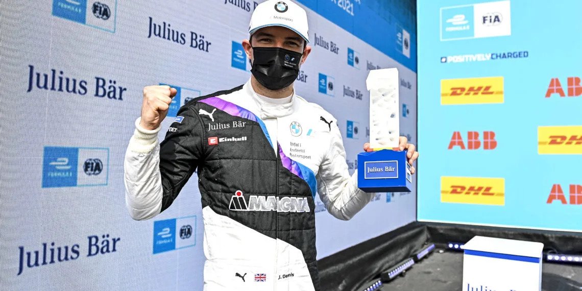 Jake Dennis scores his maiden Formula E win at Valencia