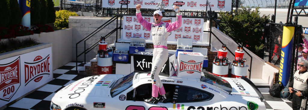 austin cindric wins dover xfinity race as josh berry takes $100,000 dash for cash bonus