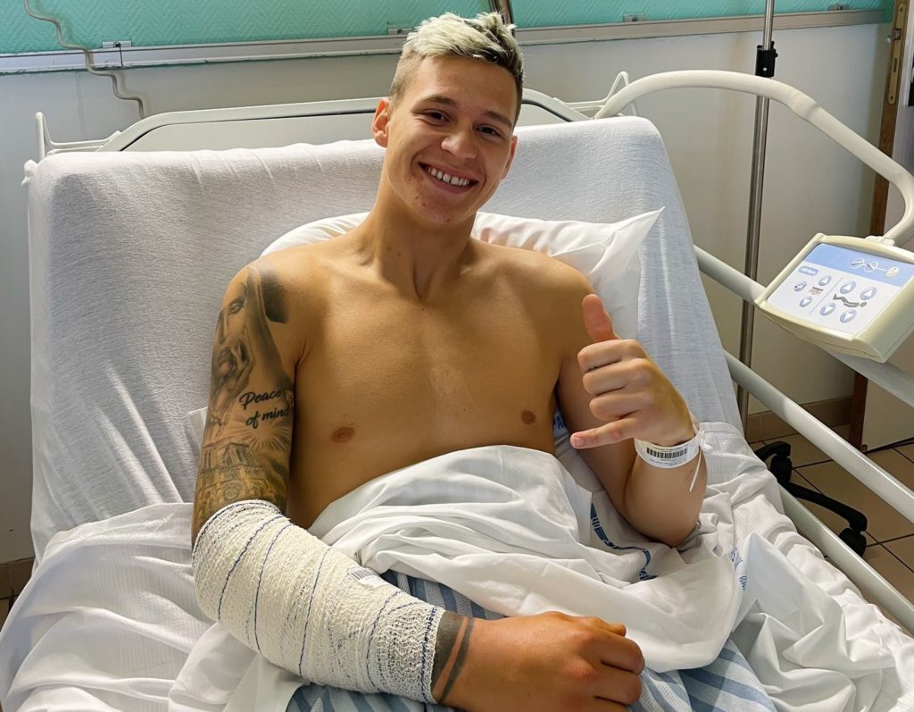 fabio quartararo undergoes a successful arm pump surgery