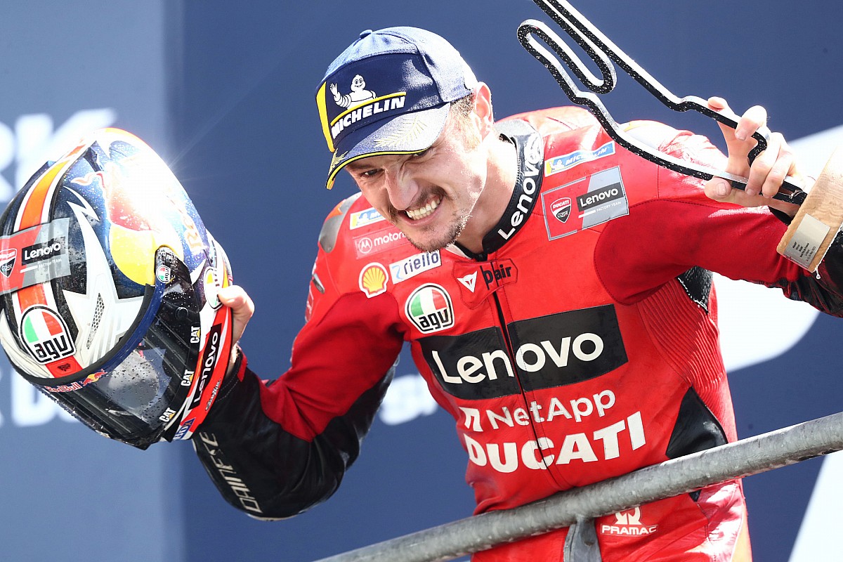 Jack Miller wins French MotoGP as Mir and Marquez crash out of race
