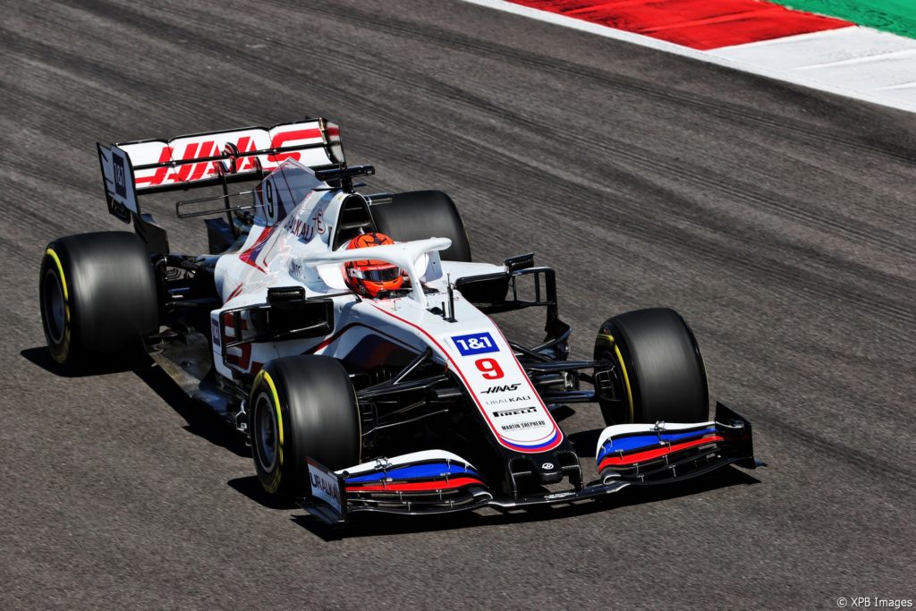 mazepin gets a five-second penalty for near collision with perez and ignoring blue flags
