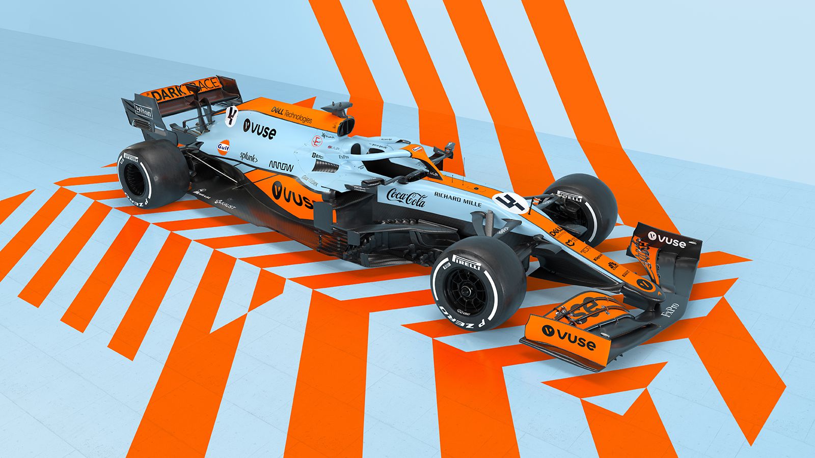 Mclaren reveals new Gulf livery for Monaco GP