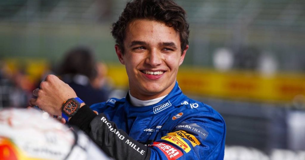 norris signs a multiyear contract extension deal with mclaren