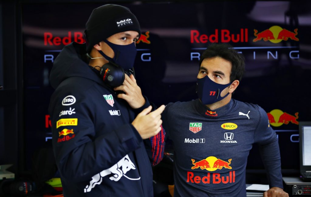 perez thanks albon after baku surprise win