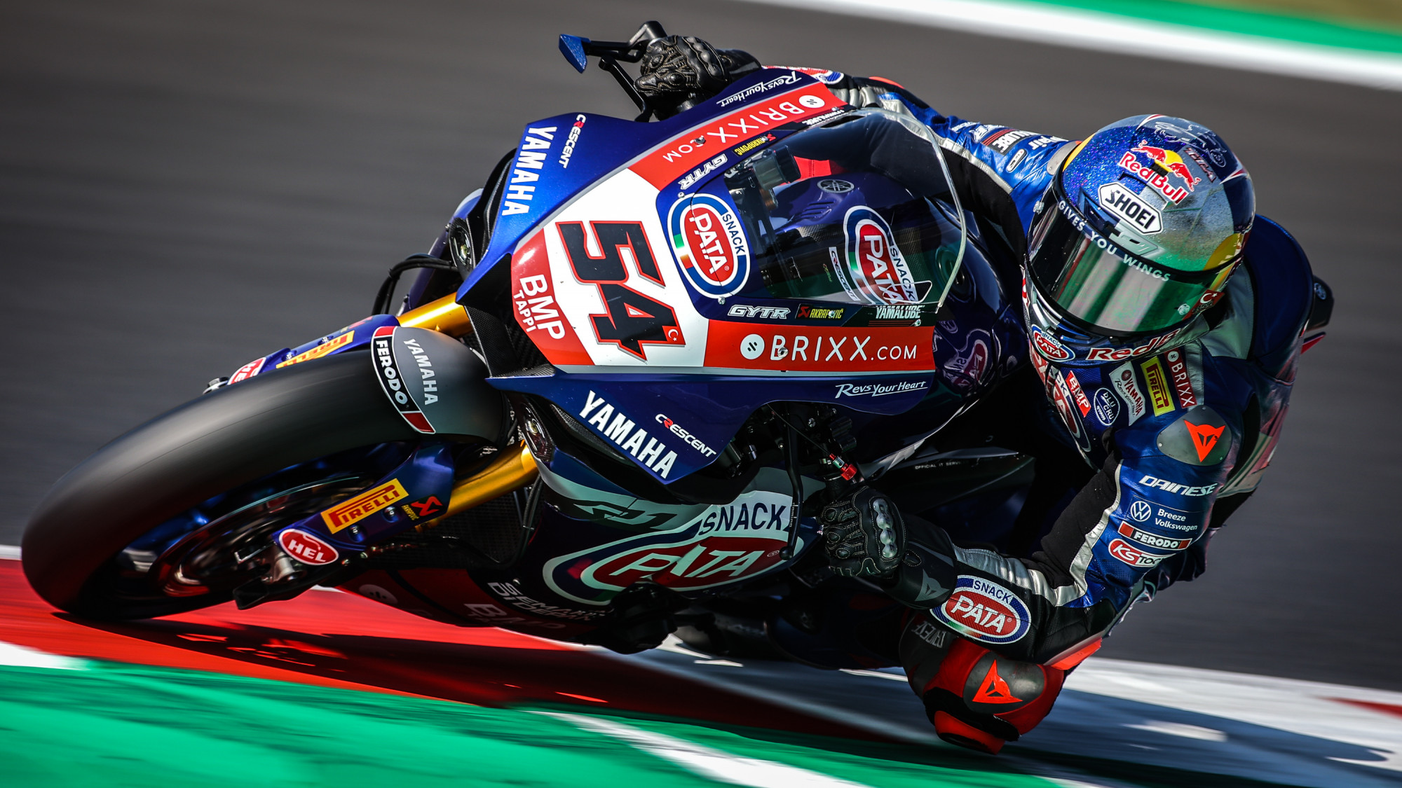 Toprak Razgatlioglu takes on Rinaldi to win Misano WorldSBK race