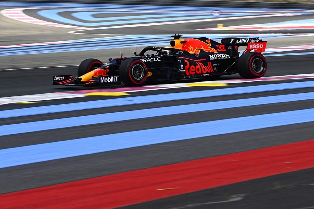 verstappen tops french gp fp3, bottas second as hamilton finishes p5