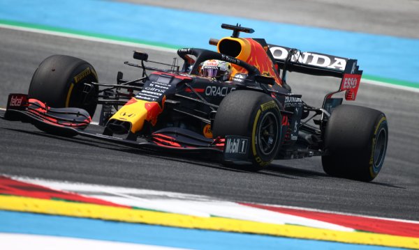 Verstappen tops first practice session of Styrian GP