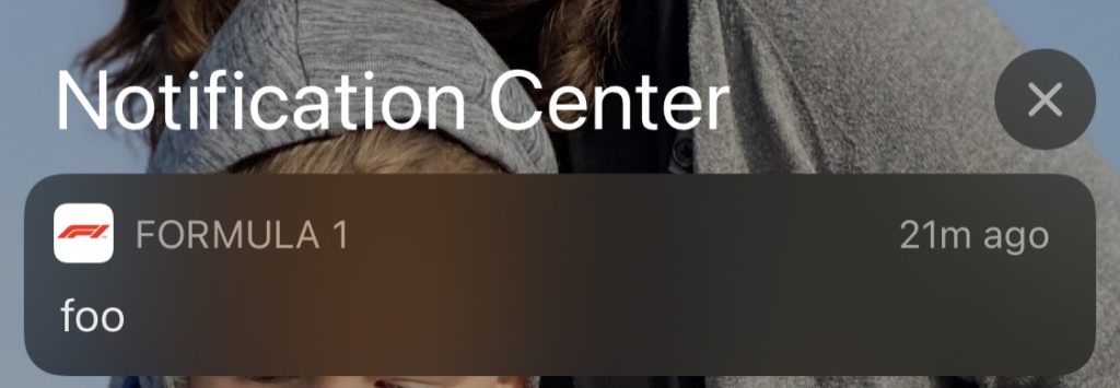 f1 confirms app was hacked only on the push notifications service no customer data was accessed