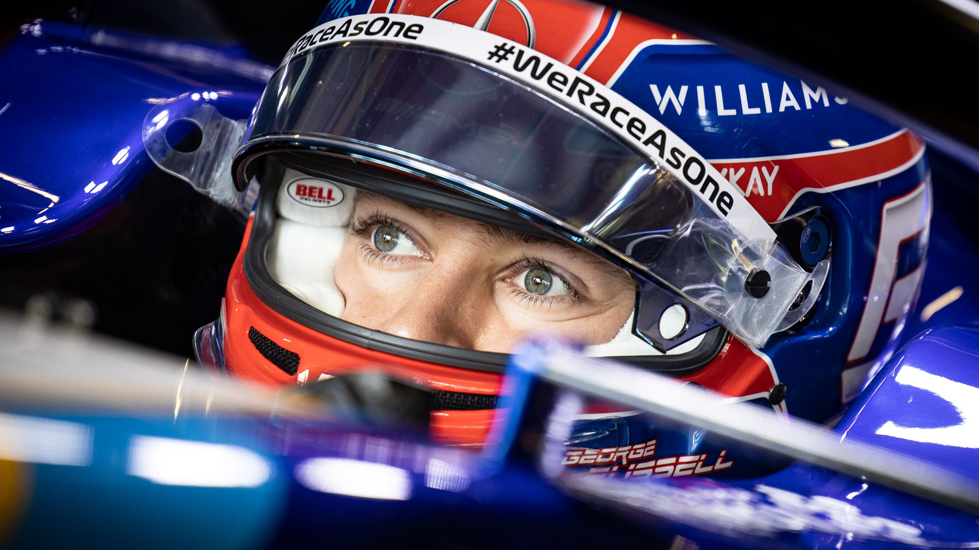 video: albon runs his dtm car around red bull ring