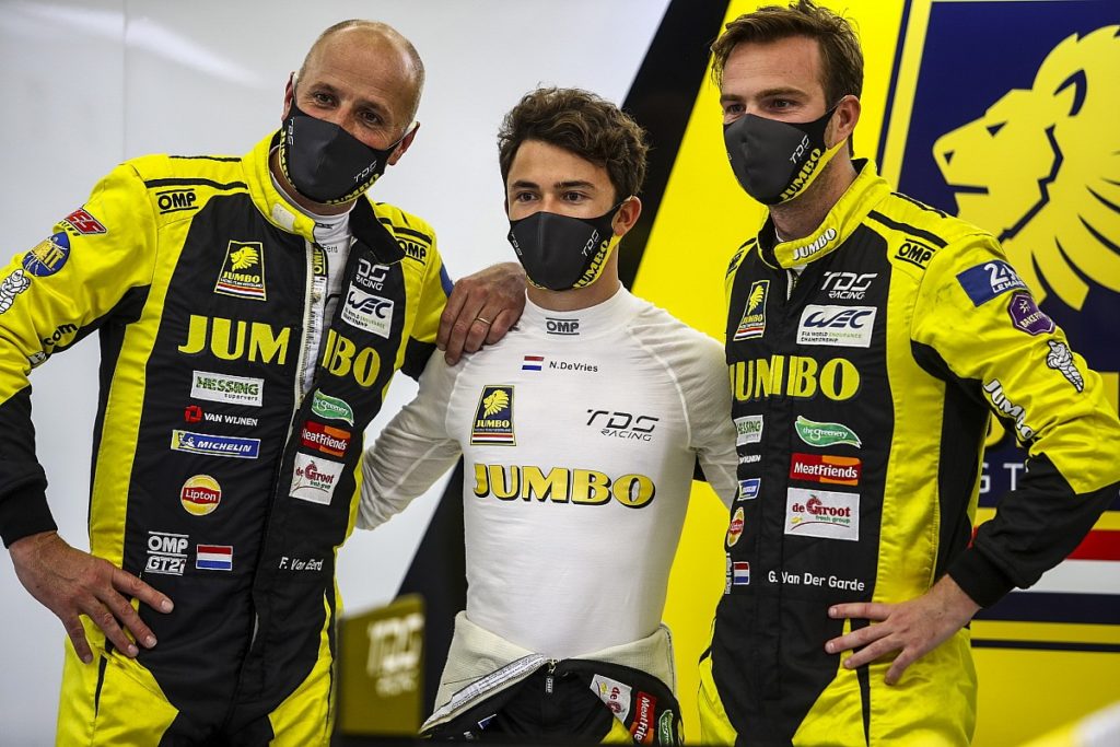 nyck de vries goes back to racing team nederland ahead of monza wec