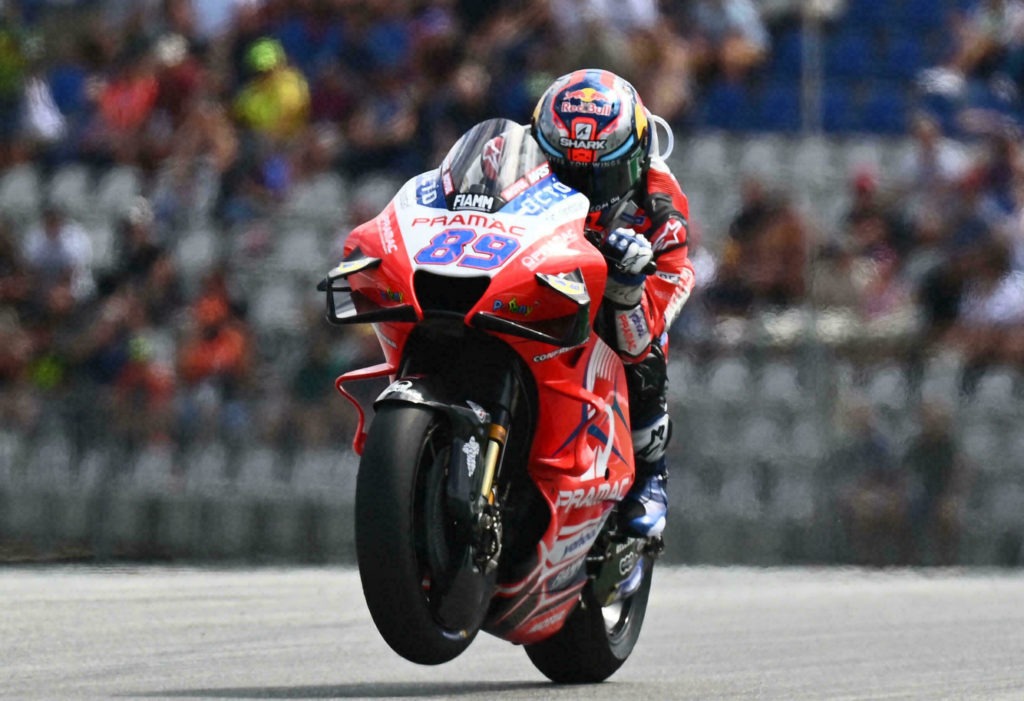jorge martin takes austrian motogp pole