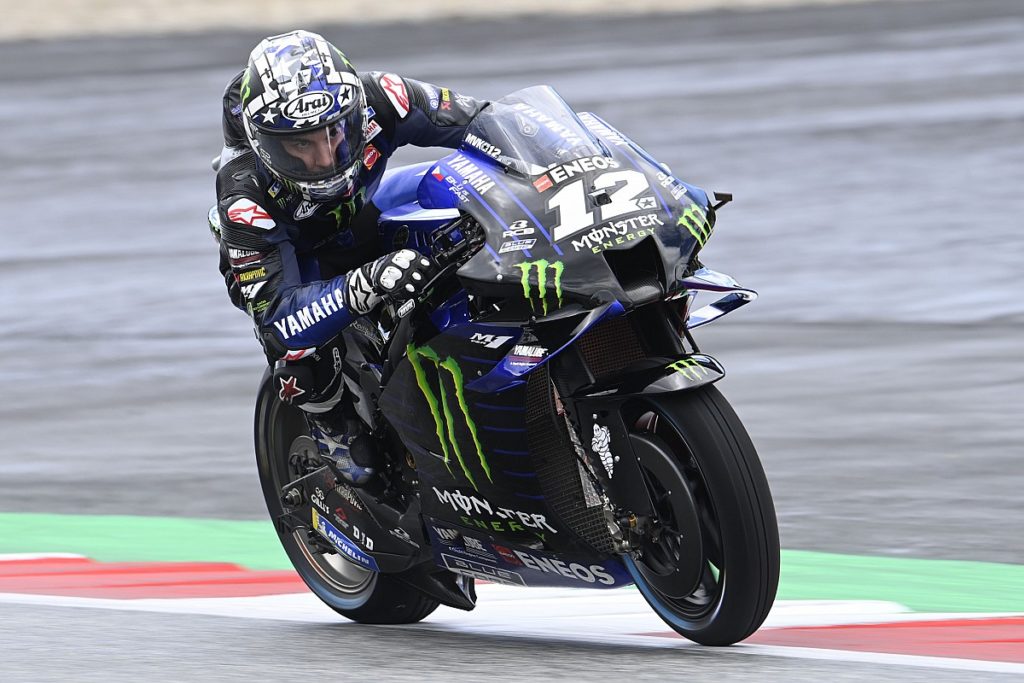 vinales suspended by yamaha for ‘irregular’ operation of motorbike