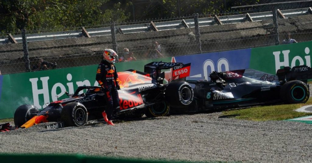 red bull refute claims that verstappen ‘intended’ to crash into hamilton in monza