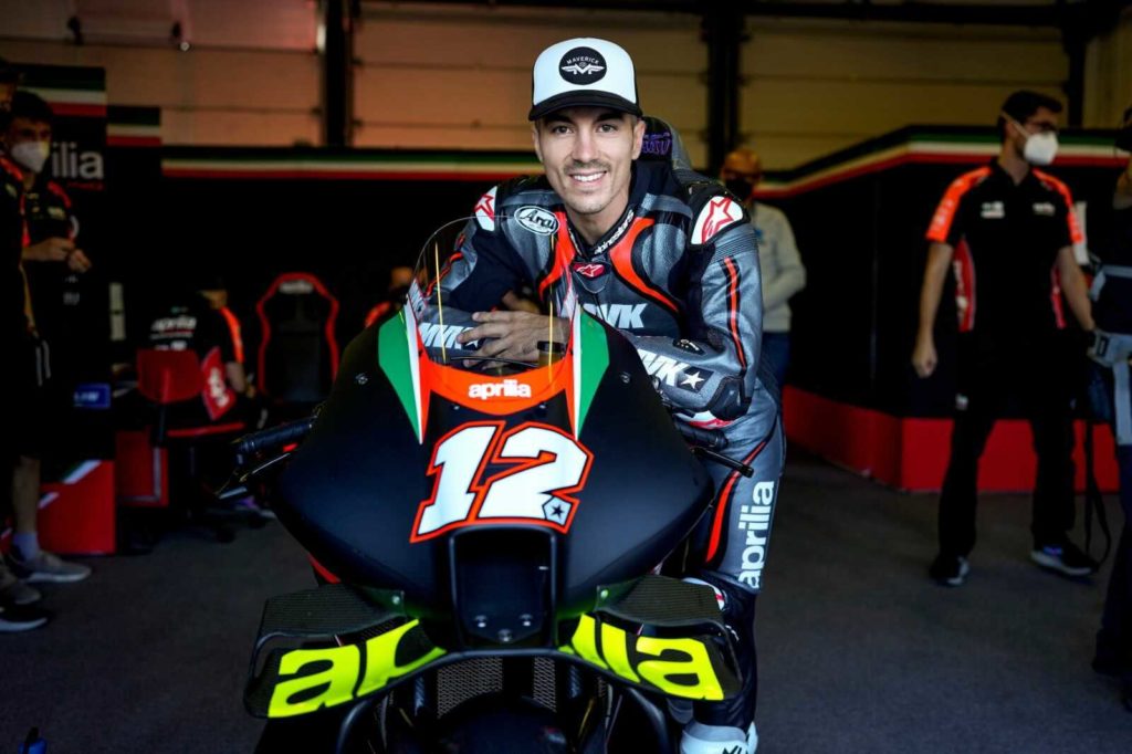 vinales to make aprilia race debut at motorland aragon
