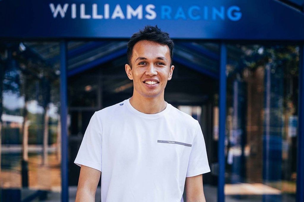 dramatic albon almost lost his passport the day he was set to sign contract with williams