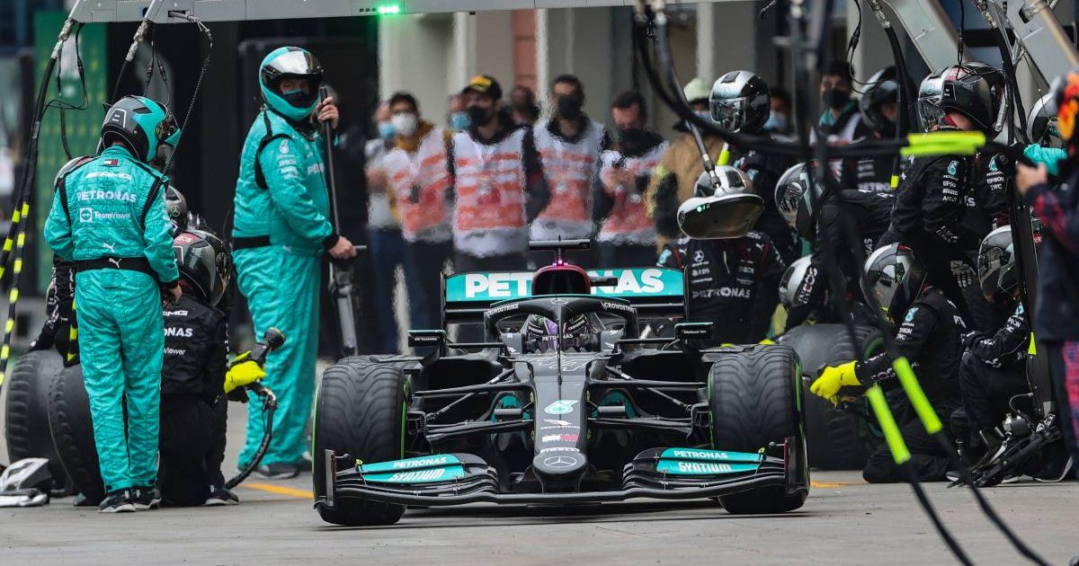 Mercedes believes Hamilton would have gotten a better result if he pitted earlier