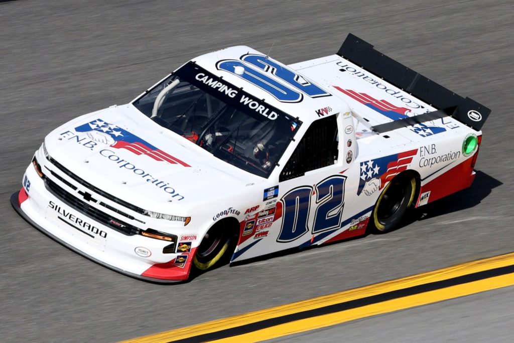 young motorsports crew chief suspended after talladega incident