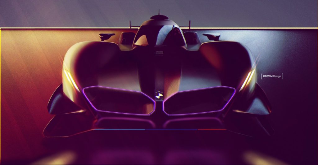 bmw gives a teaser of lmdh prototype set to feature in 2023 imsa championship