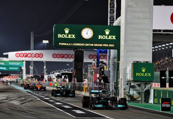 Confirmed starting grid for Qatar GP after penalties