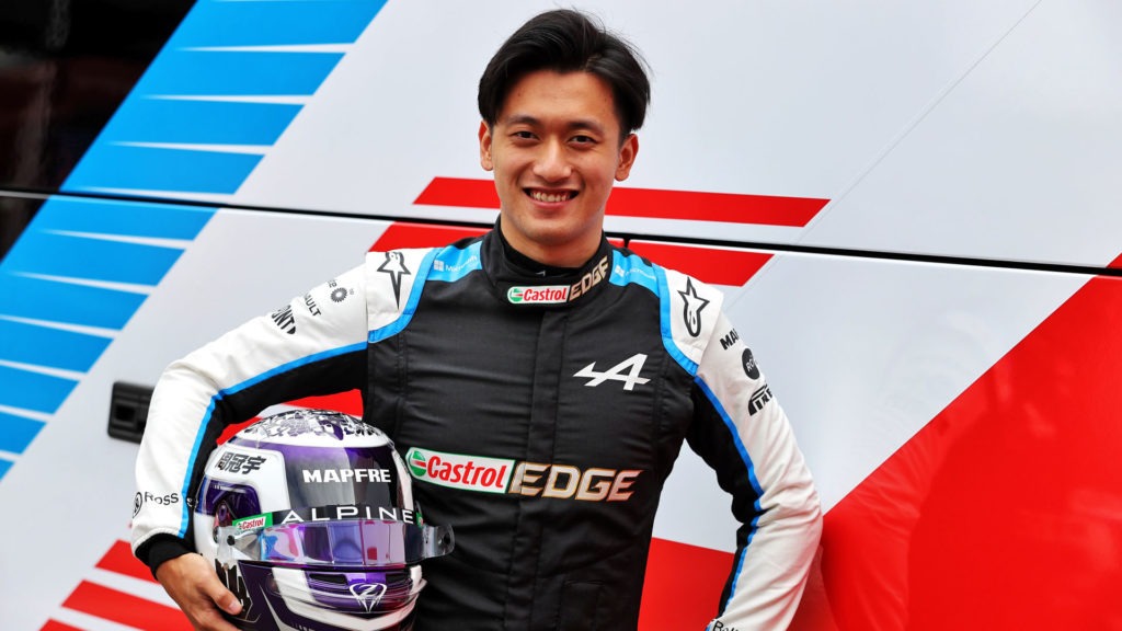 guanyu zhou to replace antonio giovinazzi at alfa romeo for 2022