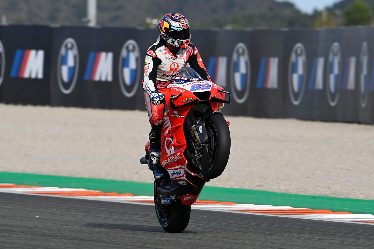 Jorge Martin tops qualifying to take pole for Valencia MotoGP(Results)