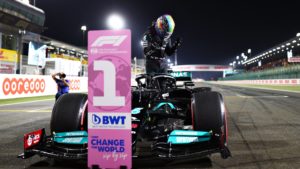 Qatar GP: Hamilton takes pole position despite stomach ache- Qualifying results