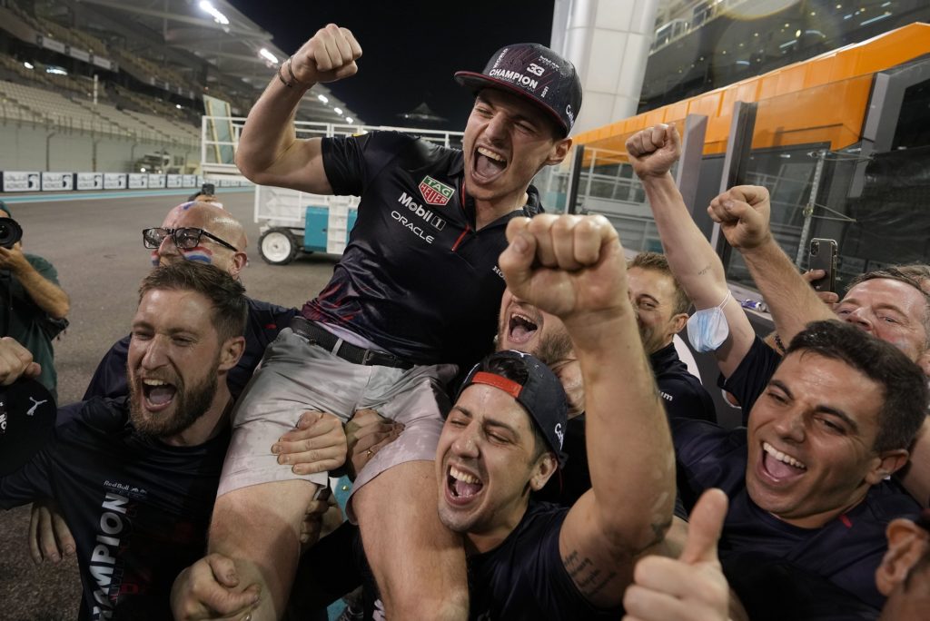 max verstappen parties all night after championship win