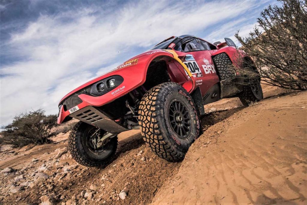 dakar 2022: terranova wins stage 6, al attiyah 10th as loeb gets lost