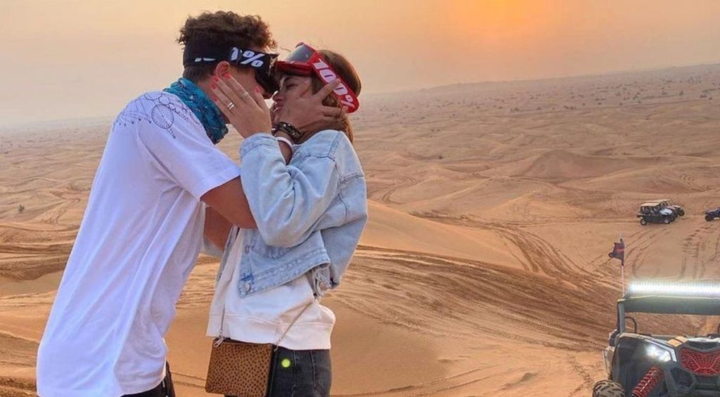 lando norris confirms dating model luisinha oliveira