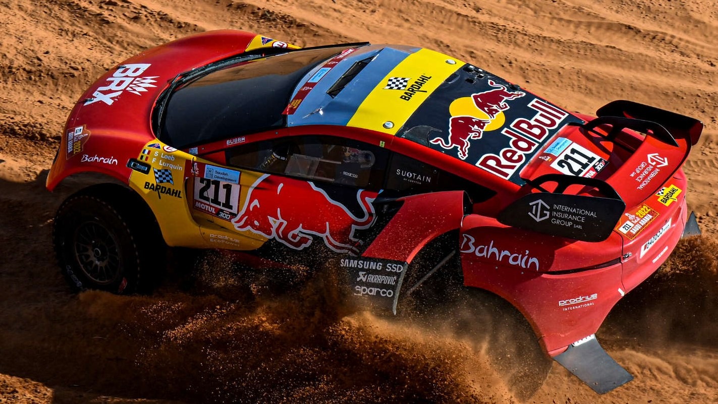 Sebastien Loeb wins Dakar Stage 7 amid engine issues