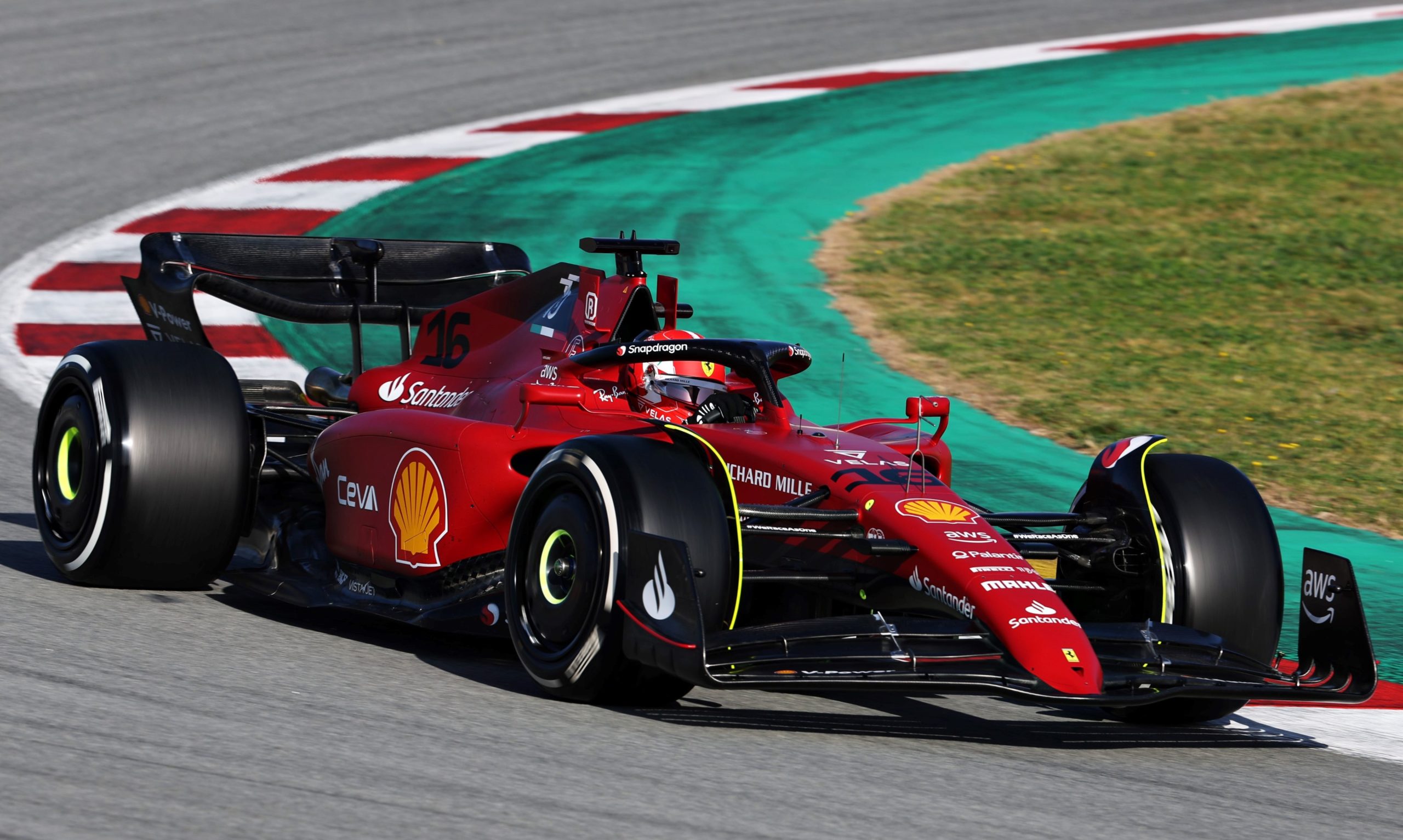 Barcelona pre-season test kicks off as Leclerc tops the morning session