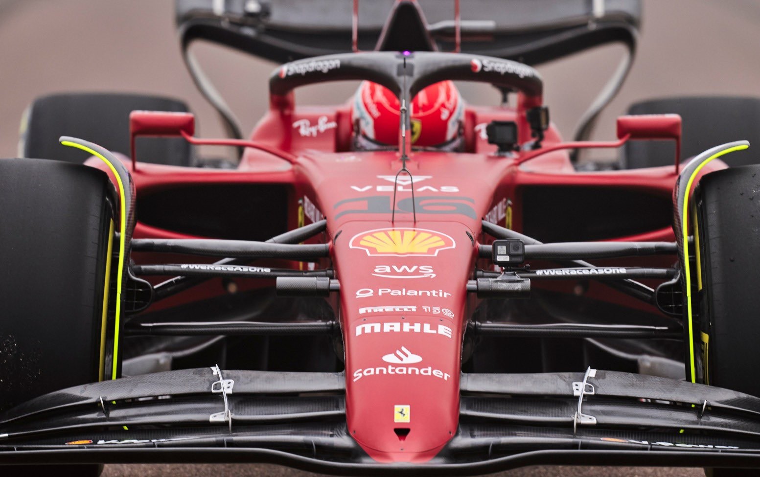 Ferrari F1-75 makes track debut a day after official launch