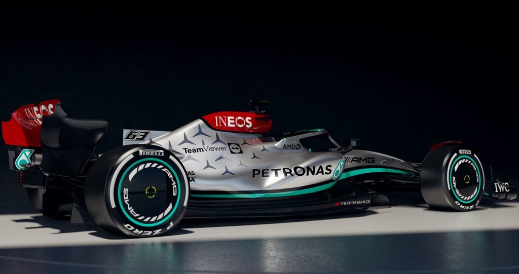 Mercedes 2022 livery
