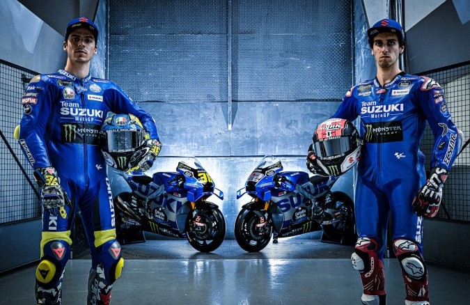 Suzuki unveils 2022 MotoGP livery at Sepang