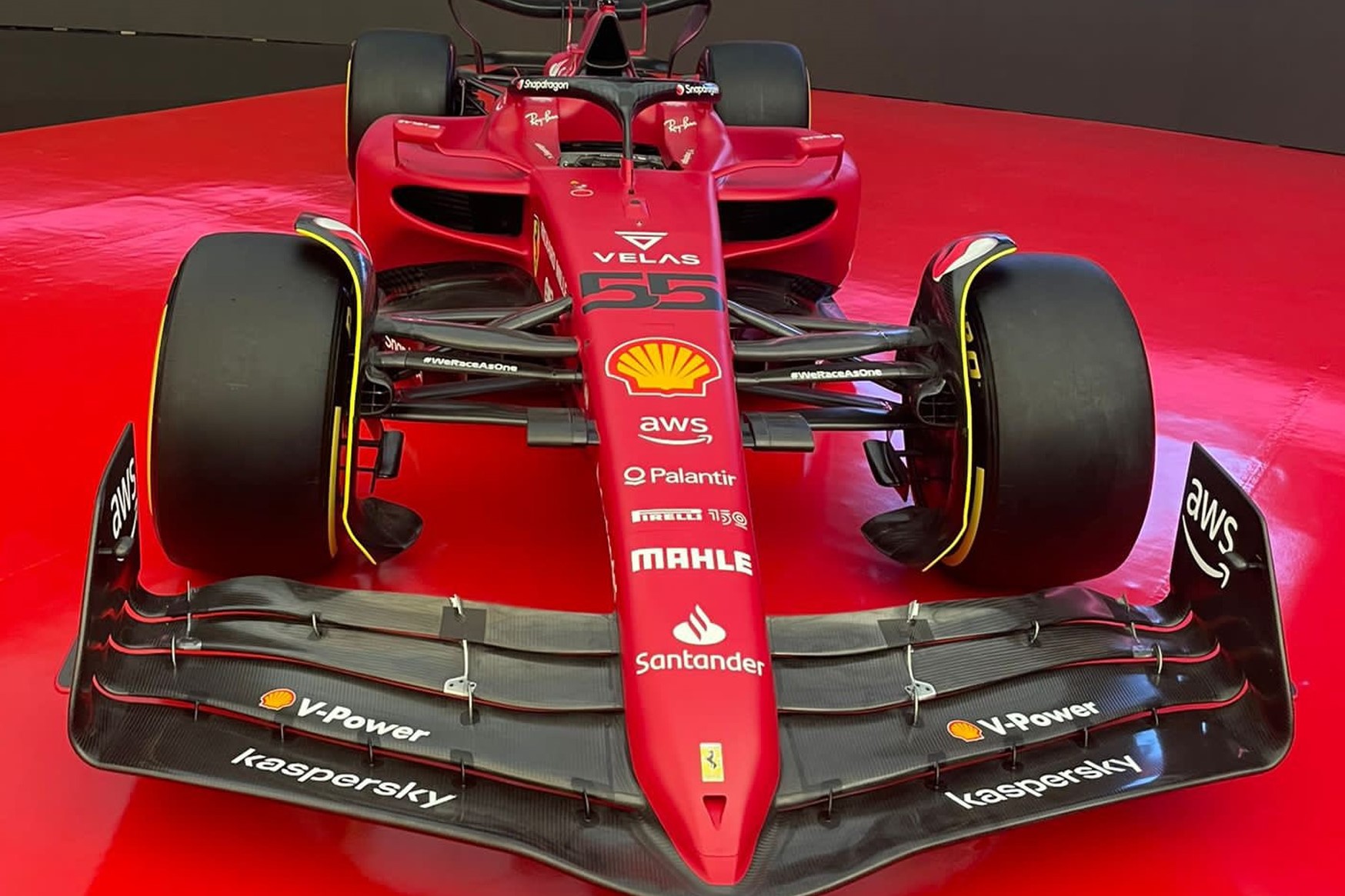Ferrari suspends partnership agreement with Russian sponsor Kaspersky