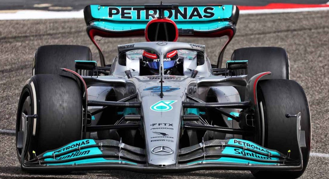 Haas tried the Mercedes zero side-pod concept last season