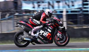 Aleix Espargaro fastest in the second practice of Argentina MotoGP