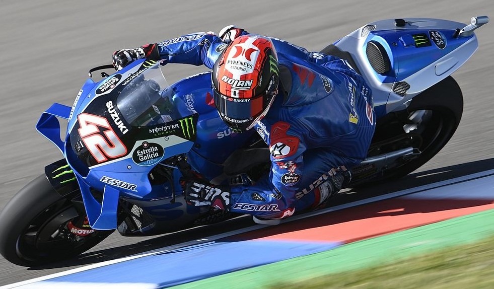 Alex Rins tops the opening practice of the Austin MotoGP