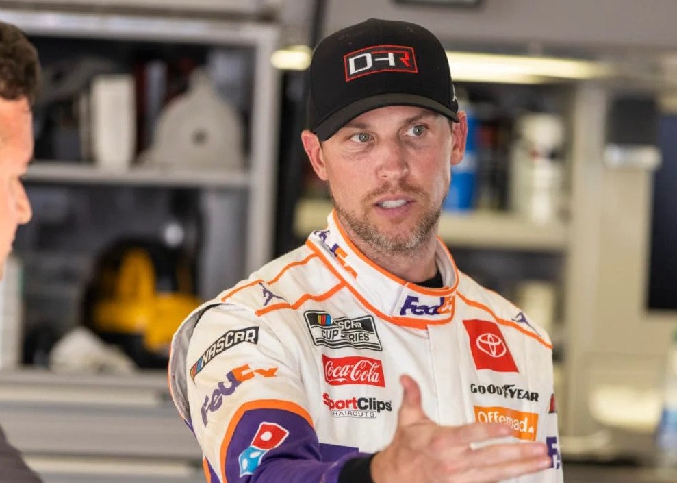 Denny Hamlin mandated to undergo NASCAR sensitivity training after viral Larson tweet